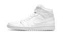Air Jordan 1 Mid Triple White (2020)