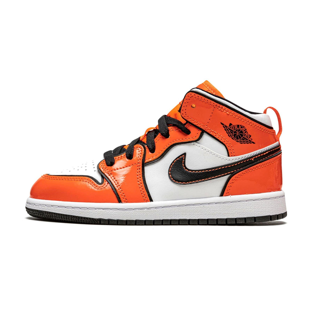 Air Jordan 1 Mid SE PS 'Turf Orange' — UK 0C | EU 15 | US 0C — Front View