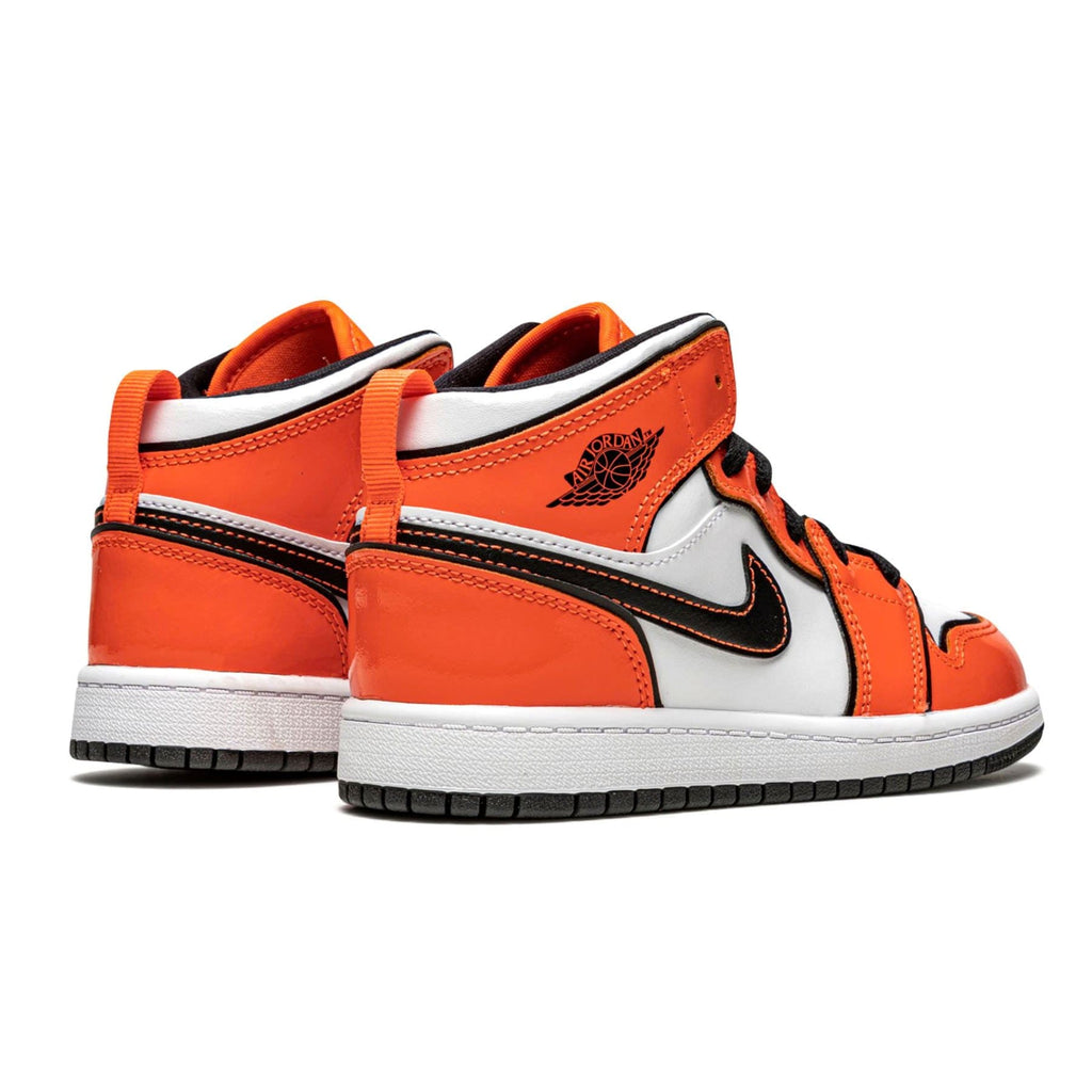 Air Jordan 1 Mid SE PS 'Turf Orange' — UK 0C | EU 15 | US 0C — Back View
