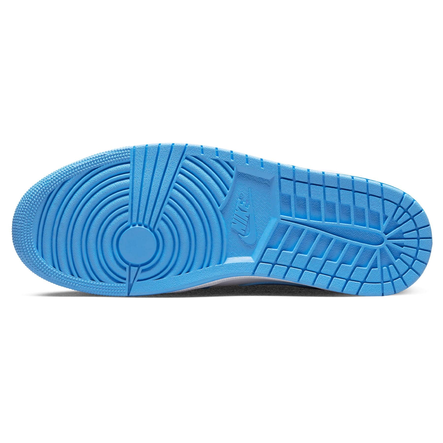Air Jordan 1 Mid 'University Blue Grey' — UK 3 | EU 35.5 | US 3.5 — Back View