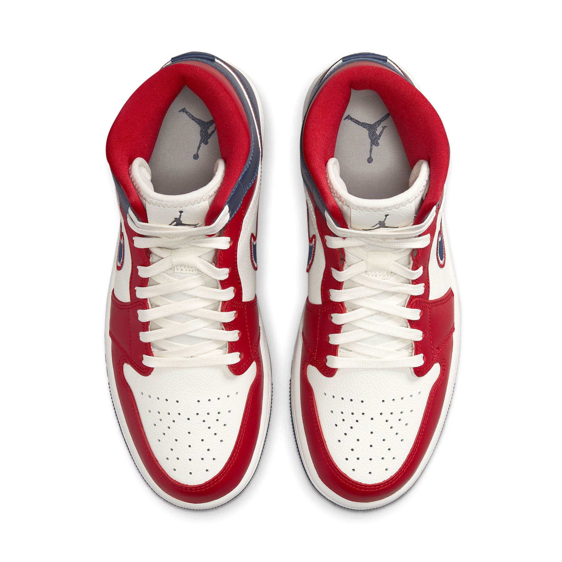 Air Jordan 1 Mid SE Wmns 'USA' 2022 — UK 2.5 | EU 35.5 | US 5 — Back View