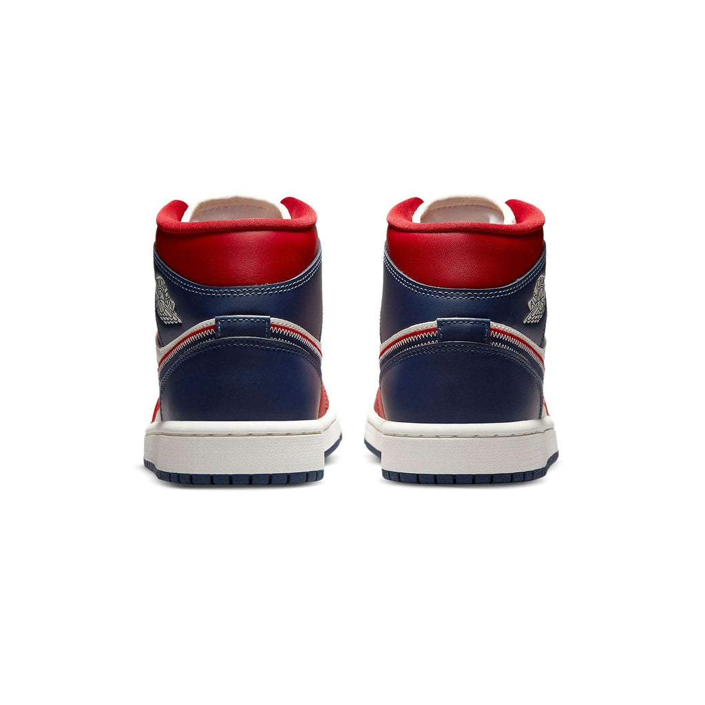 Air Jordan 1 Mid SE Wmns 'USA' 2022 — UK 2.5 | EU 35.5 | US 5 — Top View