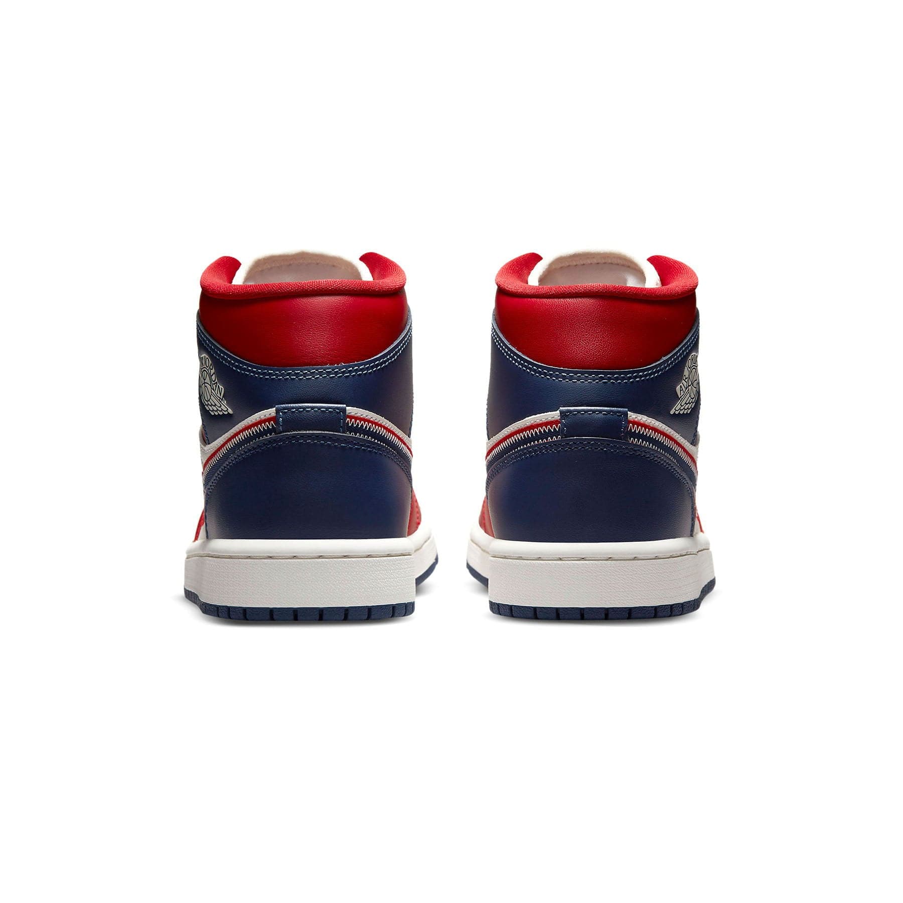 Air Jordan 1 Mid SE Wmns 'USA' 2022 — UK 2.5 | EU 35.5 | US 5 — Top View