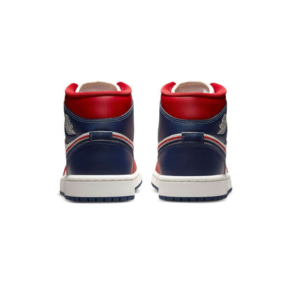 Air Jordan 1 Mid SE Wmns 'USA' 2022 — UK 2.5 | EU 35.5 | US 5 — Top View