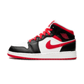 Air Jordan 1 Mid GS 'White Very Berry' — UK 13.5 | EU 32 | US 1Y — Front View
