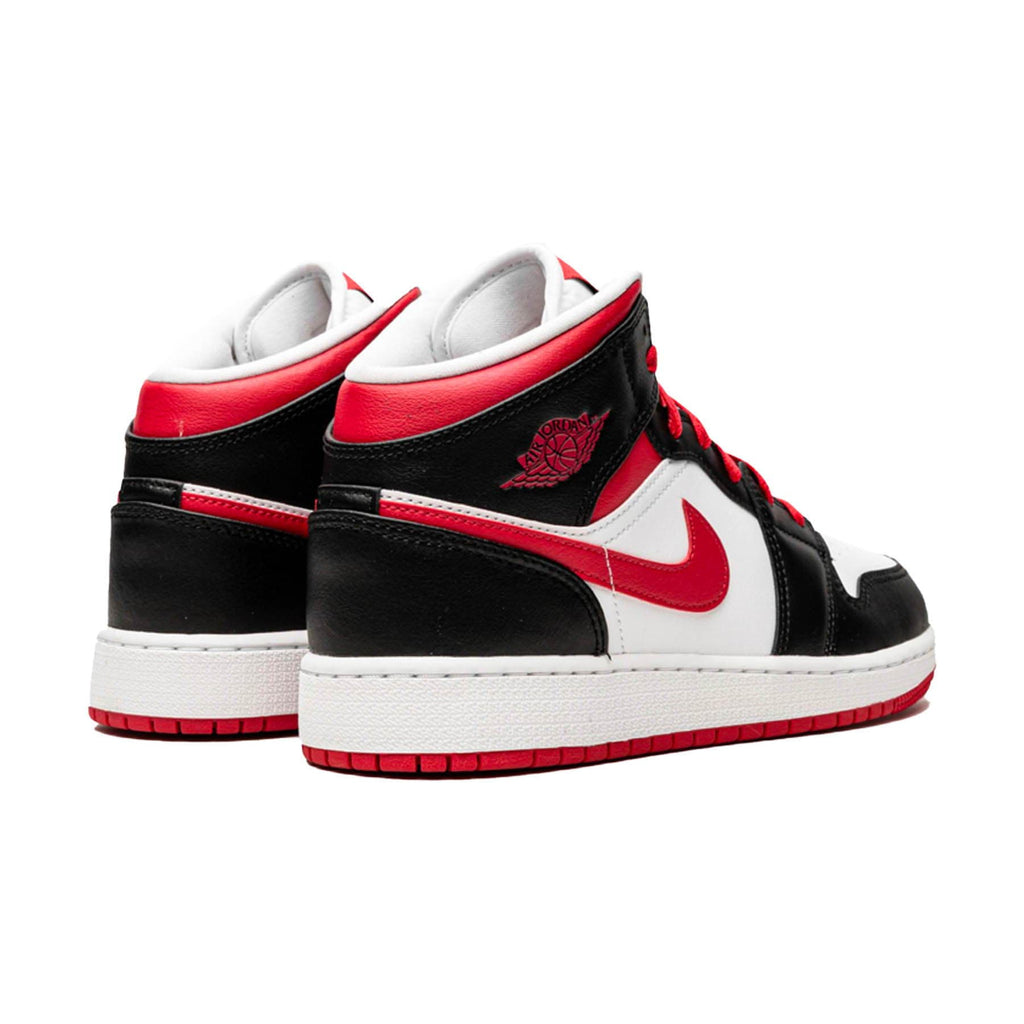 Air Jordan 1 Mid GS 'White Very Berry' — UK 13.5 | EU 32 | US 1Y — Back View