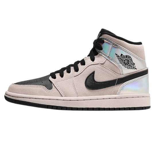 Air Jordan 1 Mid Wmns 'Iridescent' — UK 2.5 | EU 35.5 | US 5 — Front View