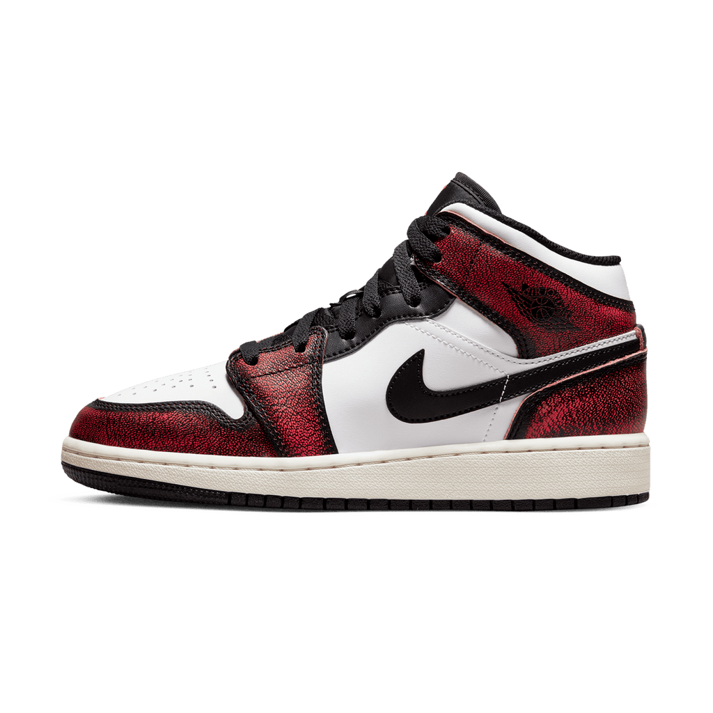 Air Jordan 1 Mid SE GS 'Wear-Away' — UK 13.5 | EU 32 | US 1Y — Front View