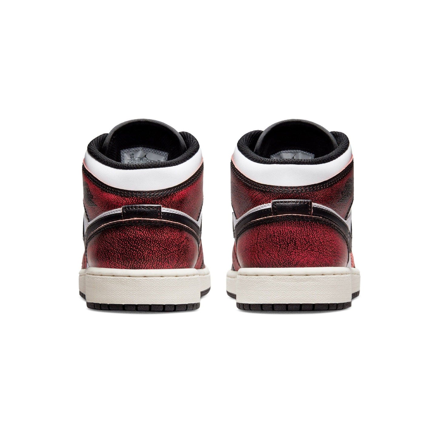 Air Jordan 1 Mid SE GS 'Wear-Away' — UK 13.5 | EU 32 | US 1Y — Top View