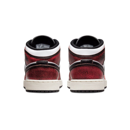 Air Jordan 1 Mid SE GS 'Wear-Away' — UK 13.5 | EU 32 | US 1Y — Top View