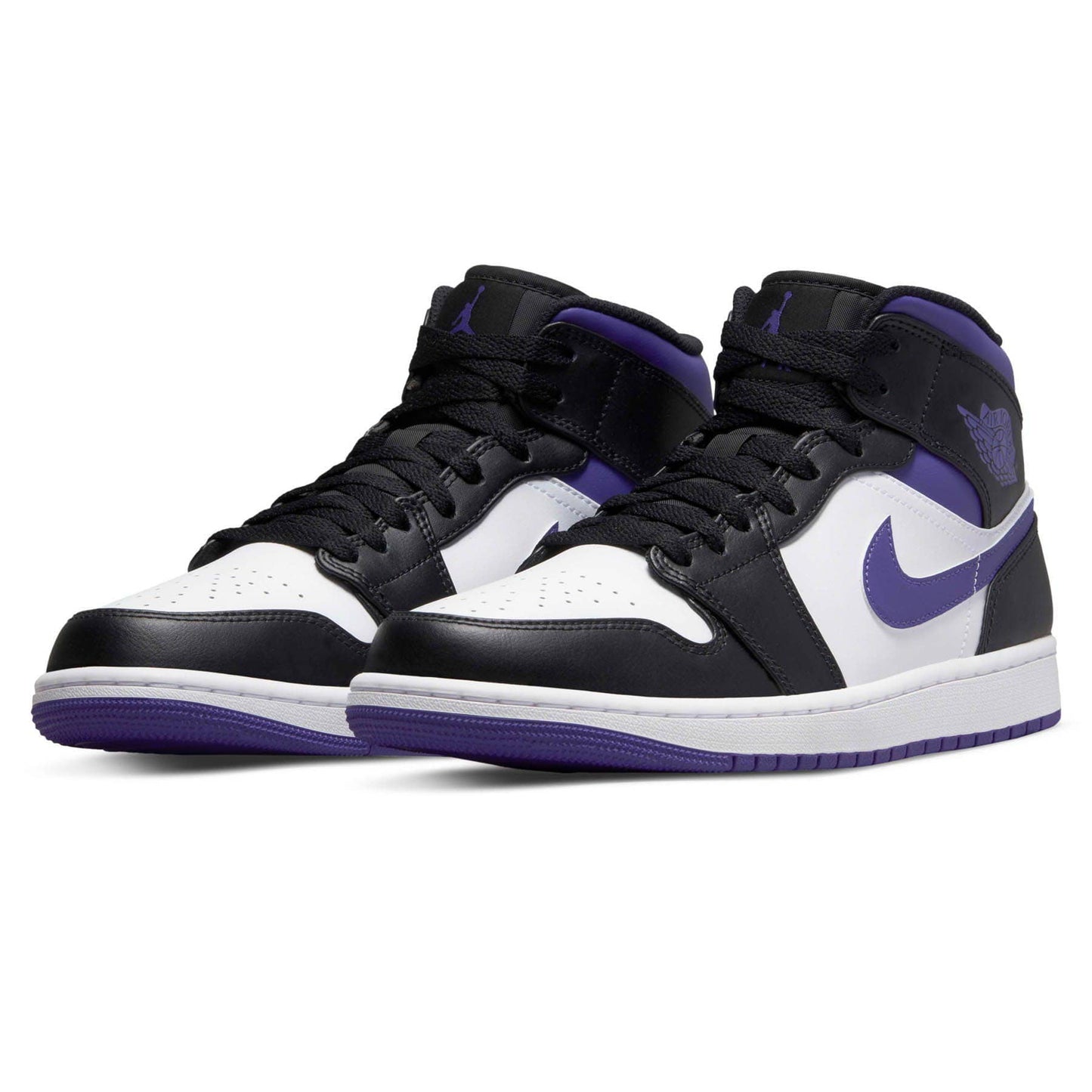 Air Jordan 1 Mid 'Dark Iris' — UK 3 | EU 35.5 | US 3.5 — Side View