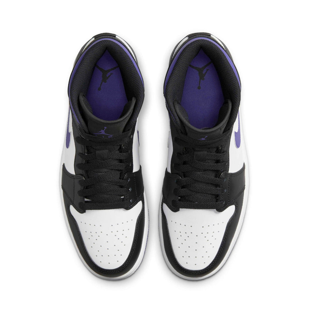 Air Jordan 1 Mid 'Dark Iris' — UK 3 | EU 35.5 | US 3.5 — Back View