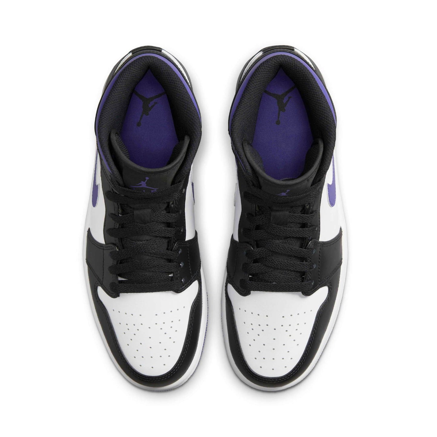 Air Jordan 1 Mid 'Dark Iris' — UK 3 | EU 35.5 | US 3.5 — Back View