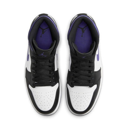 Air Jordan 1 Mid 'Dark Iris' — UK 3 | EU 35.5 | US 3.5 — Back View