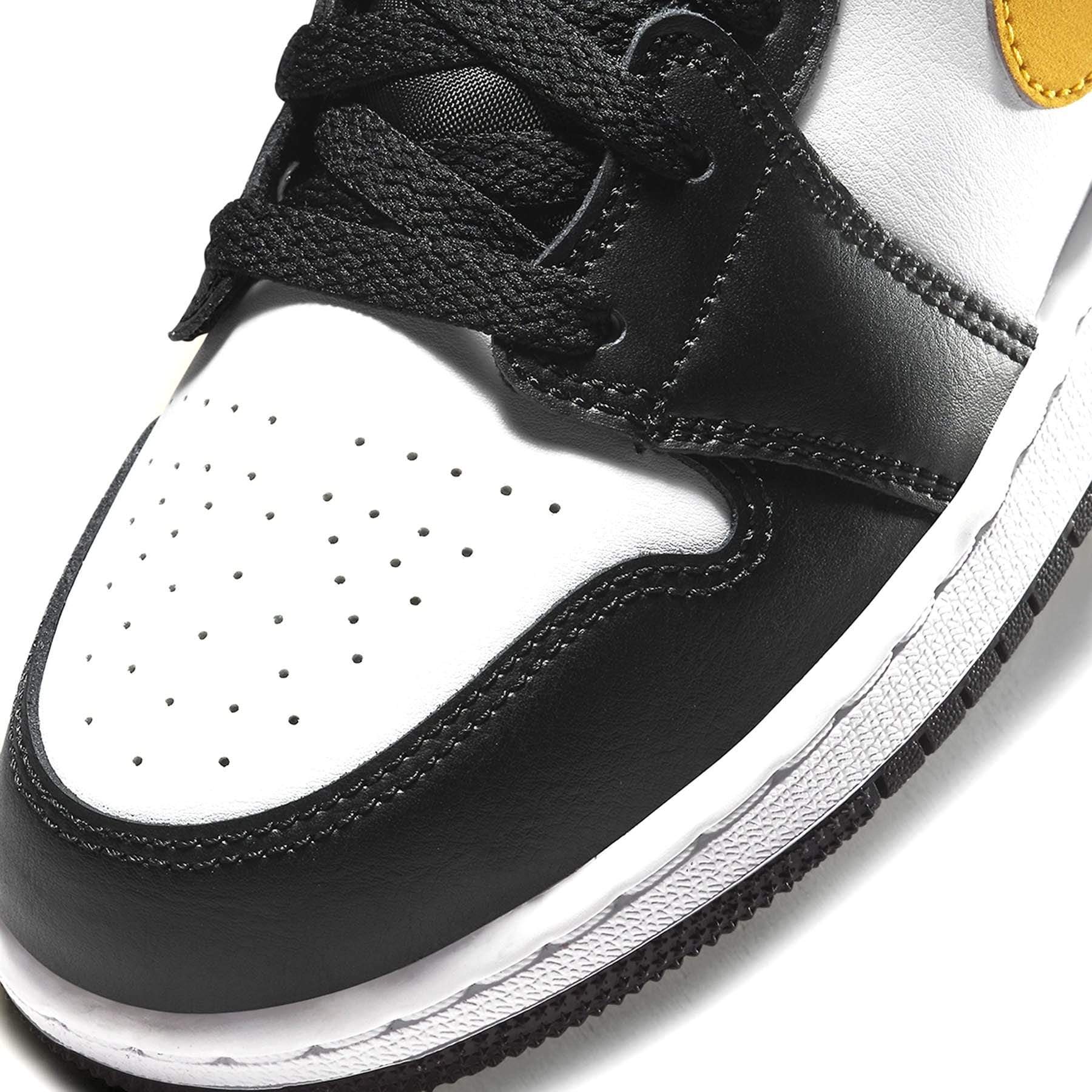 Air Jordan 1 Mid GS 'White Pollen Black' — UK 13.5 | EU 32 | US 1Y — Lifestyle View