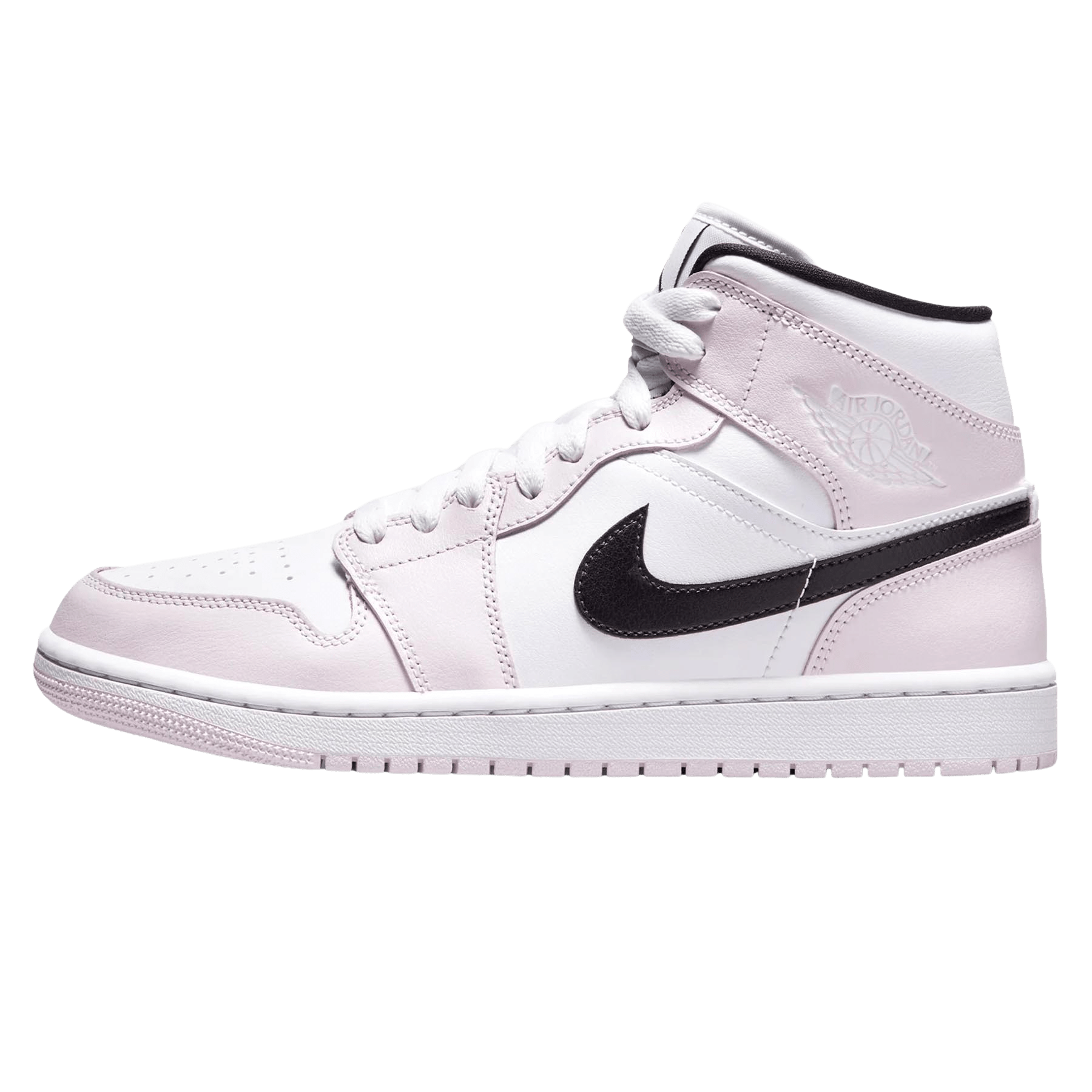 Air Jordan 1 Mid Wmns 'Barely Rose' — UK 2.5 | EU 35.5 | US 5 — Front View