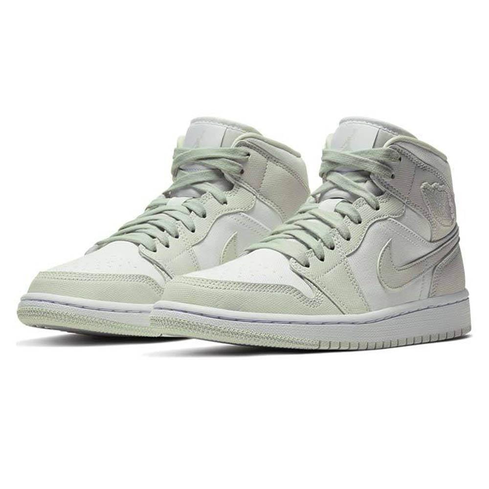 Air Jordan 1 Mid Spruce Aura (W) — UK 2.5 | EU 35.5 | US 5 — Side View