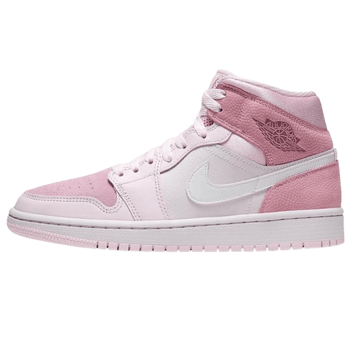 Air Jordan 1 WMNS Mid “Digital Pink” — UK 2.5 | EU 35.5 | US 5 — Front View