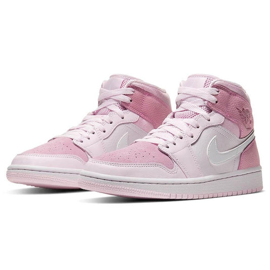 Air Jordan 1 WMNS Mid “Digital Pink” — UK 2.5 | EU 35.5 | US 5 — Side View
