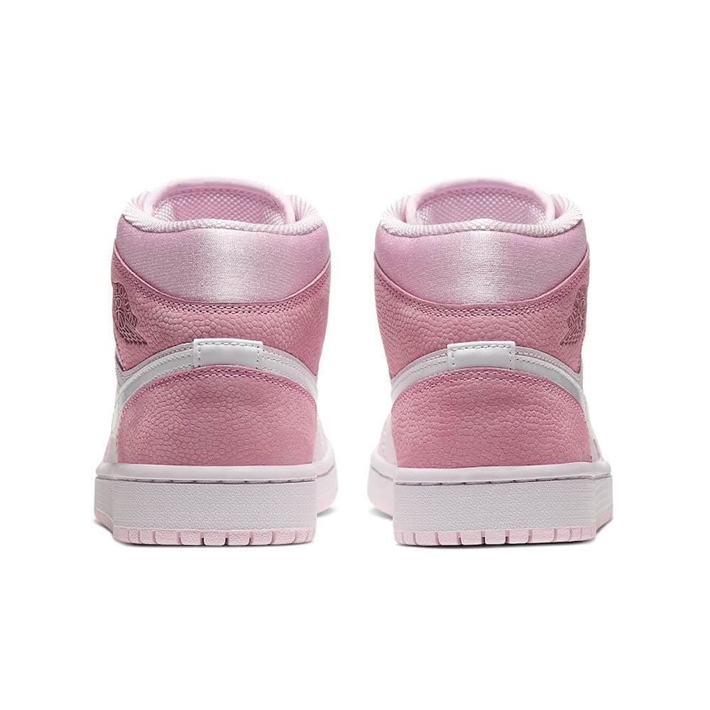 Air Jordan 1 WMNS Mid “Digital Pink” — UK 2.5 | EU 35.5 | US 5 — Top View