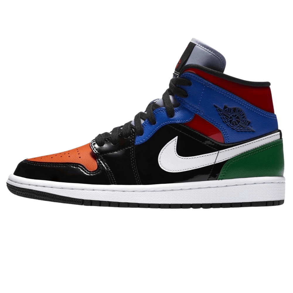 Air Jordan 1 Wmns Mid SE 'Multi Patent' — UK 2.5 | EU 35.5 | US 5 — Front View