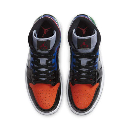 Air Jordan 1 Wmns Mid SE 'Multi Patent' — UK 2.5 | EU 35.5 | US 5 — Back View