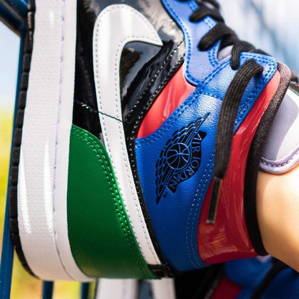 Air Jordan 1 Wmns Mid SE 'Multi Patent' — UK 2.5 | EU 35.5 | US 5 — Alternate View 7