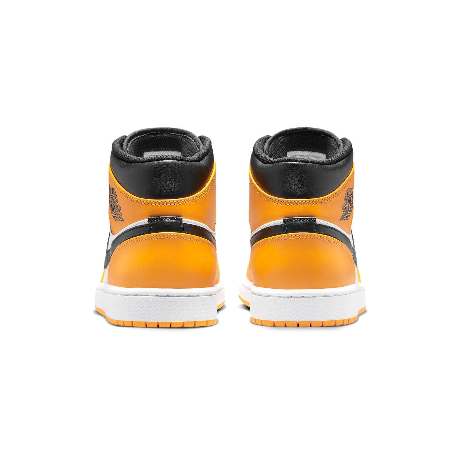 Air Jordan 1 Mid 'Reverse Yellow Toe' — UK 3 | EU 35.5 | US 3.5 — Top View