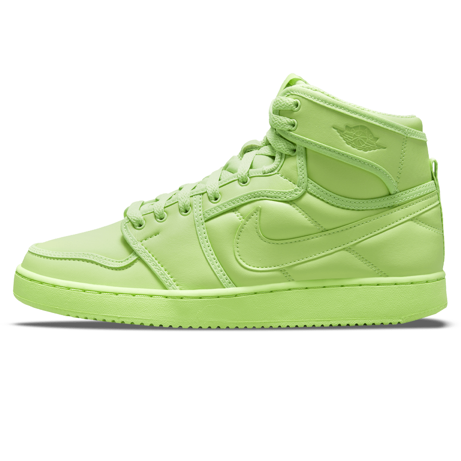 Billie Eilish x Air Jordan 1 Wmns KO 'Volt' — UK 2.5 | EU 35.5 | US 5 — Front View
