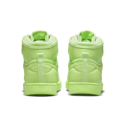 Billie Eilish x Air Jordan 1 Wmns KO 'Volt' — UK 2.5 | EU 35.5 | US 5 — Top View