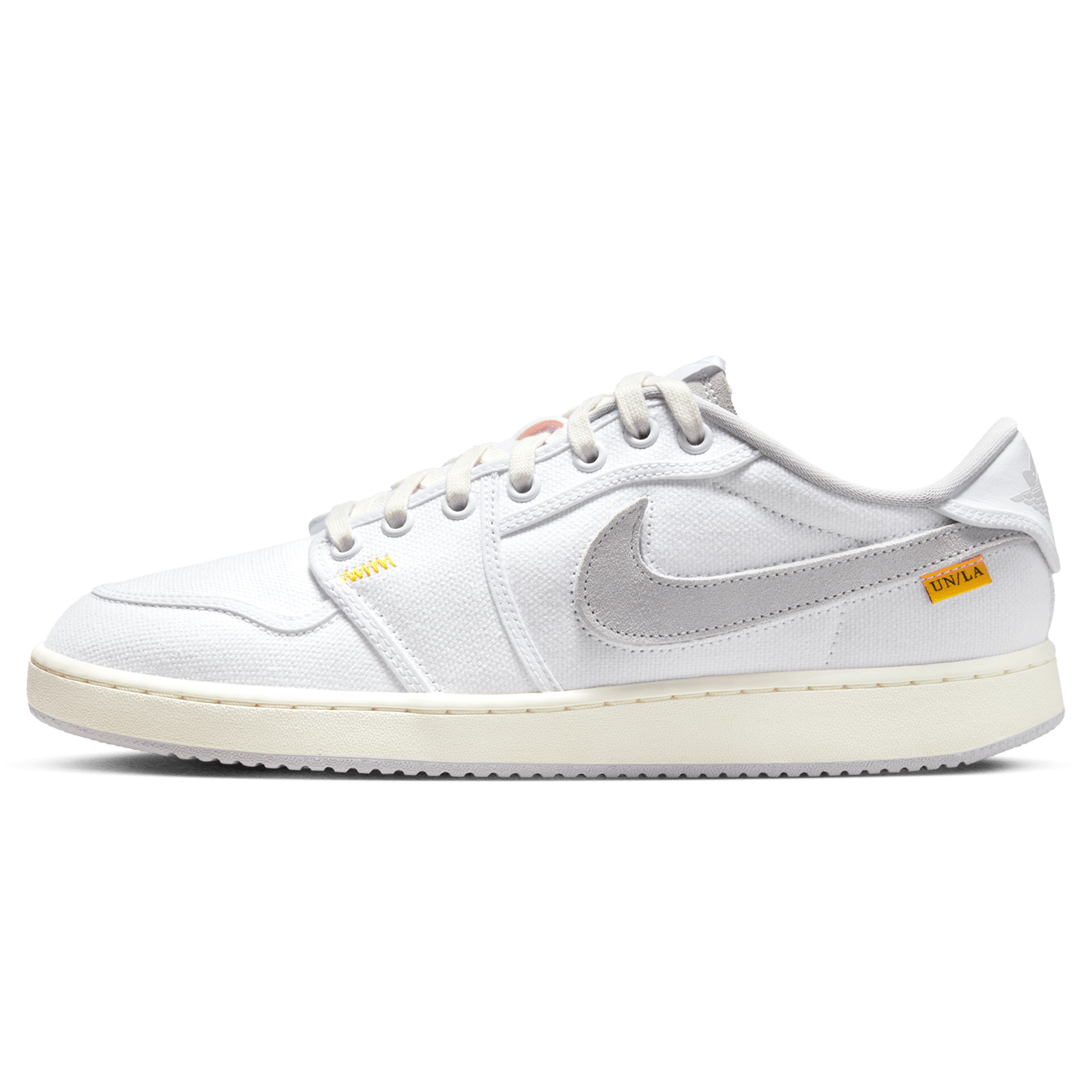 Union LA x Air Jordan 1 KO Low 'White Neutral Grey' — UK 3 | EU 35.5 | US 3.5 — Front View