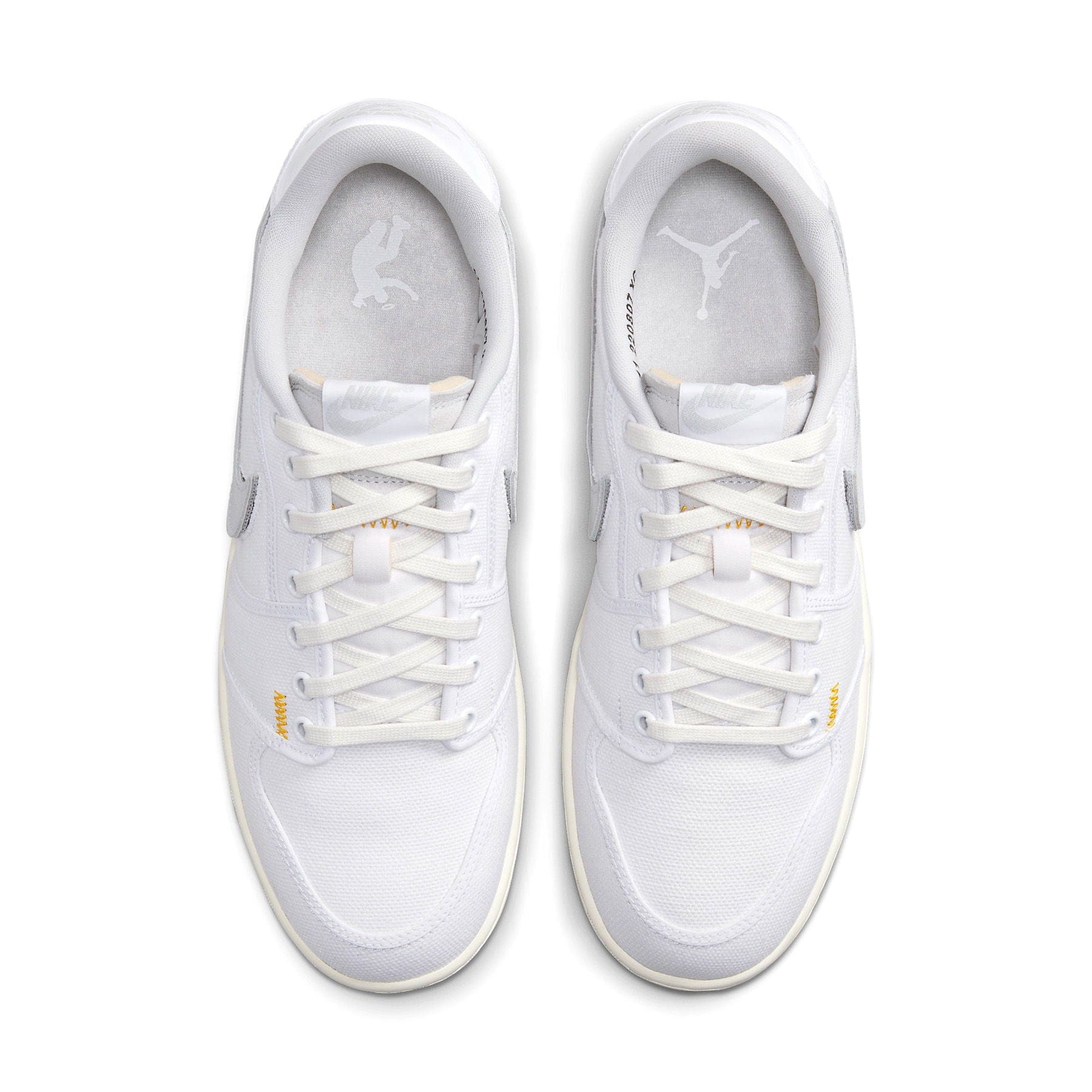 Union LA x Air Jordan 1 KO Low 'White Neutral Grey' — UK 3 | EU 35.5 | US 3.5 — Back View