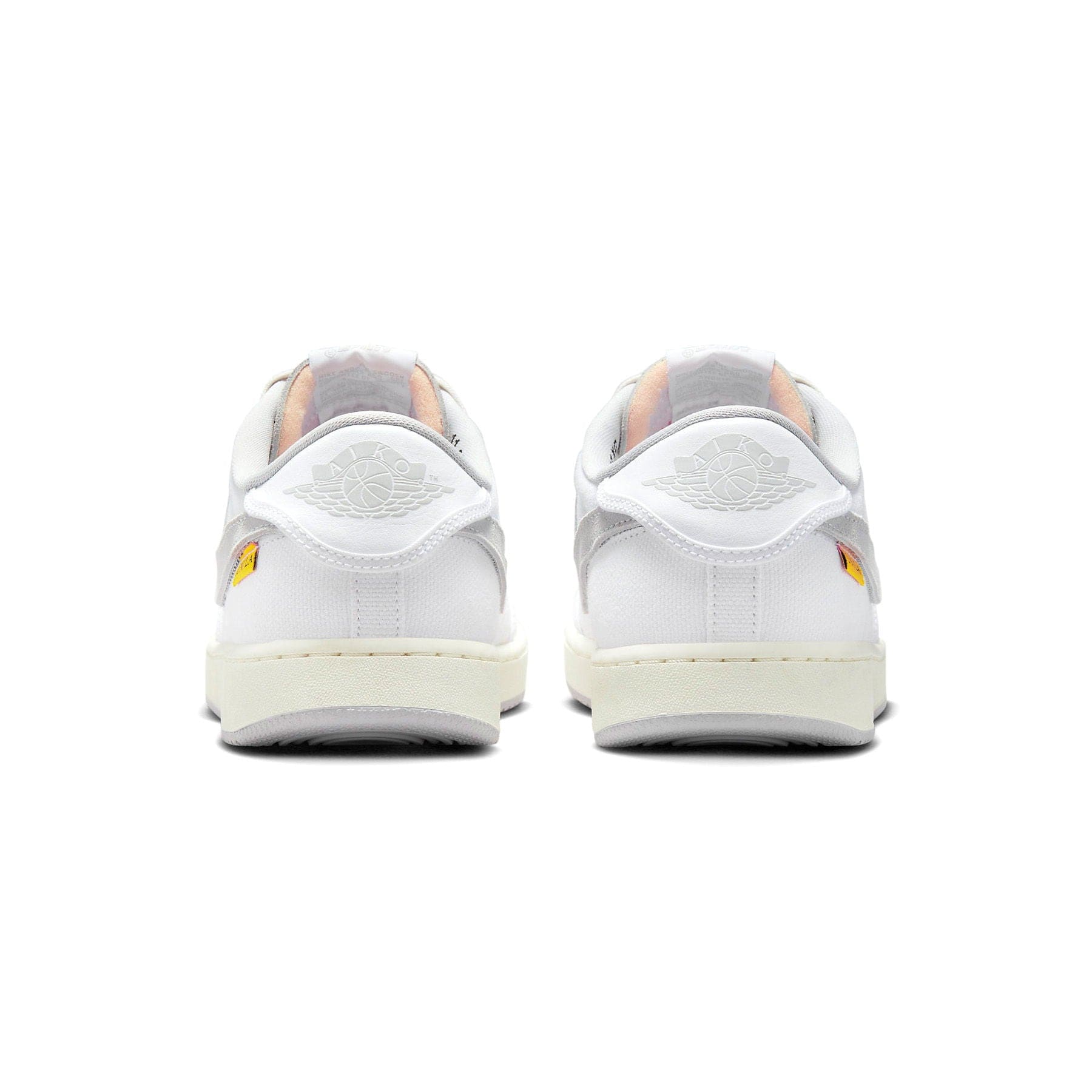 Union LA x Air Jordan 1 KO Low 'White Neutral Grey' — UK 3 | EU 35.5 | US 3.5 — Top View