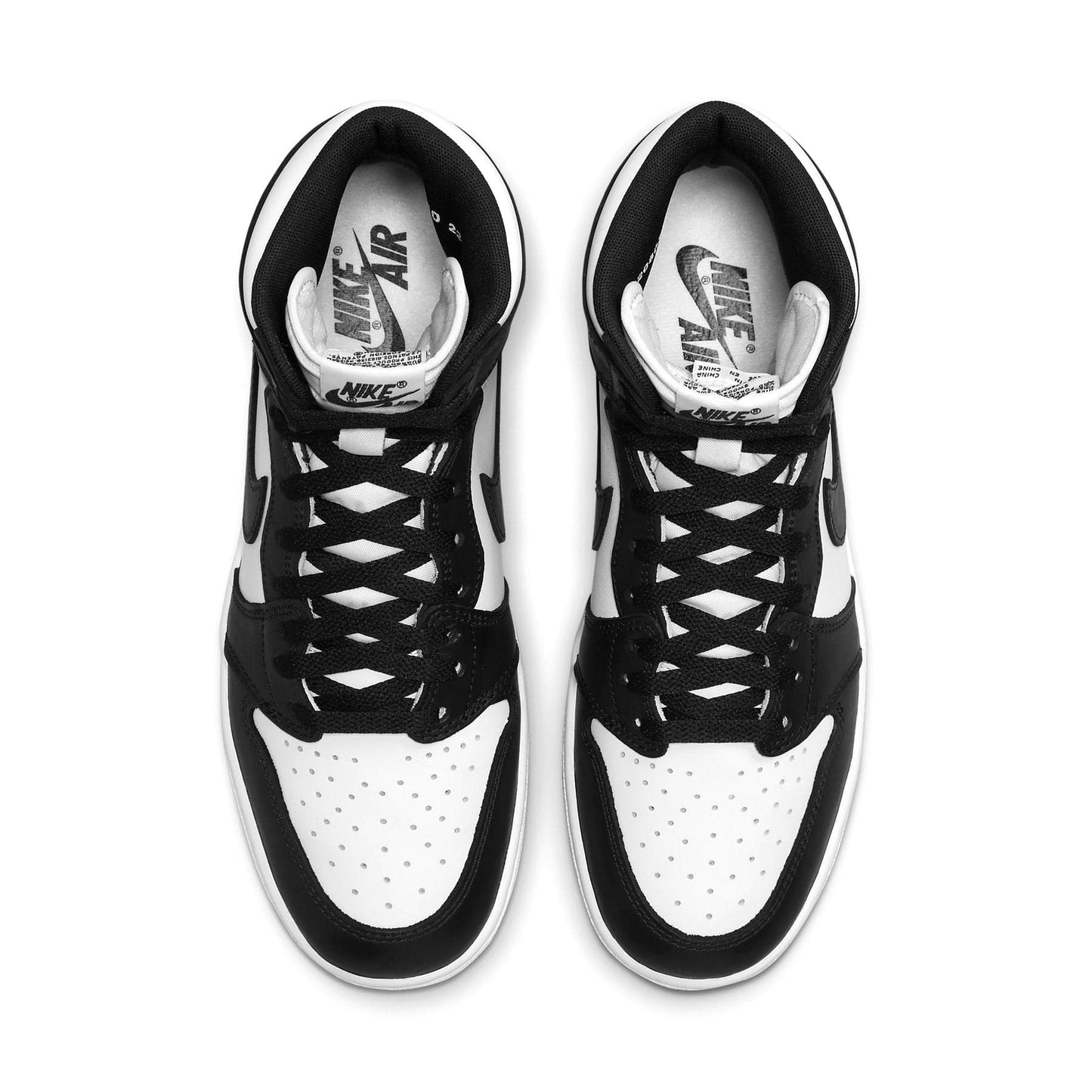 Air Jordan 1 Retro High '85 OG 'Black White' — UK 3 | EU 35.5 | US 3.5 — Back View
