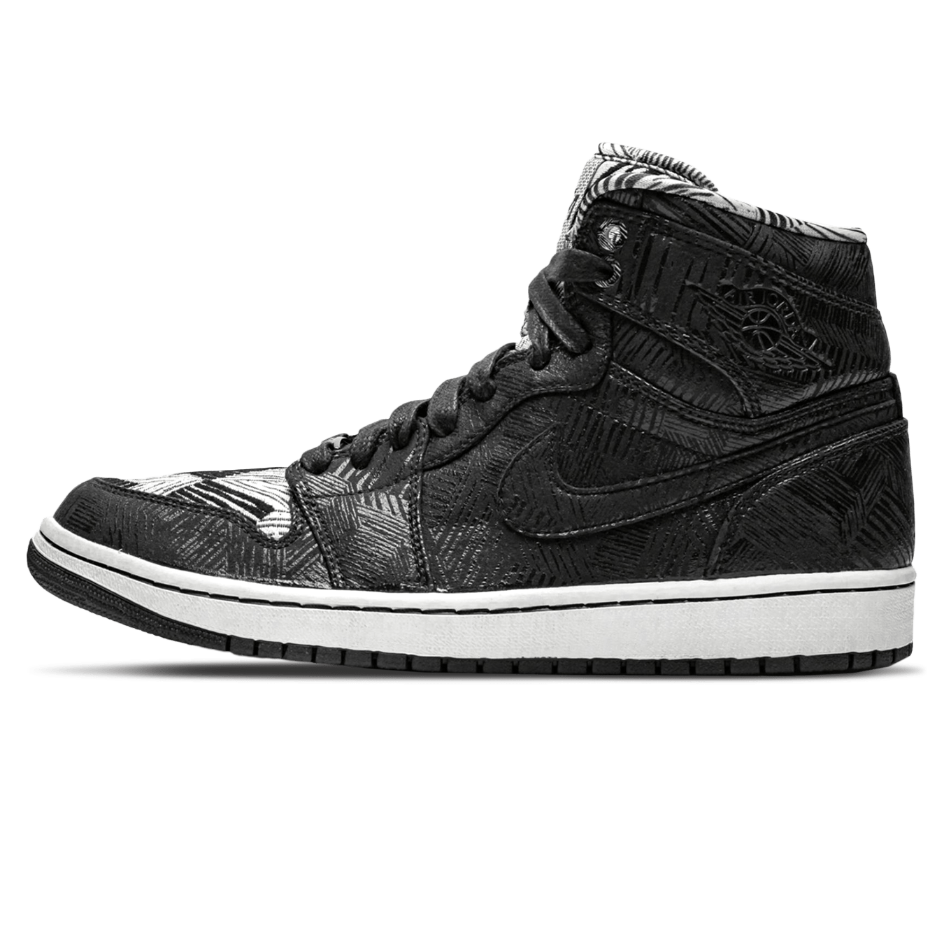Air Jordan 1 Retro High 'BHM' — UK 3 | EU 35.5 | US 3.5 — Front View