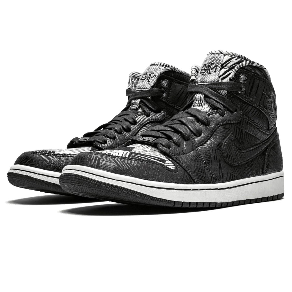 Air Jordan 1 Retro High 'BHM' — UK 3 | EU 35.5 | US 3.5 — Side View