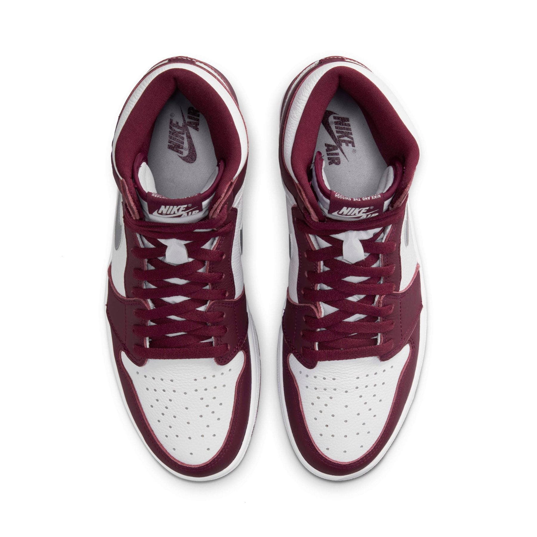 Air Jordan 1 Retro High OG 'Bordeaux' — UK 3 | EU 35.5 | US 3.5 — Back View