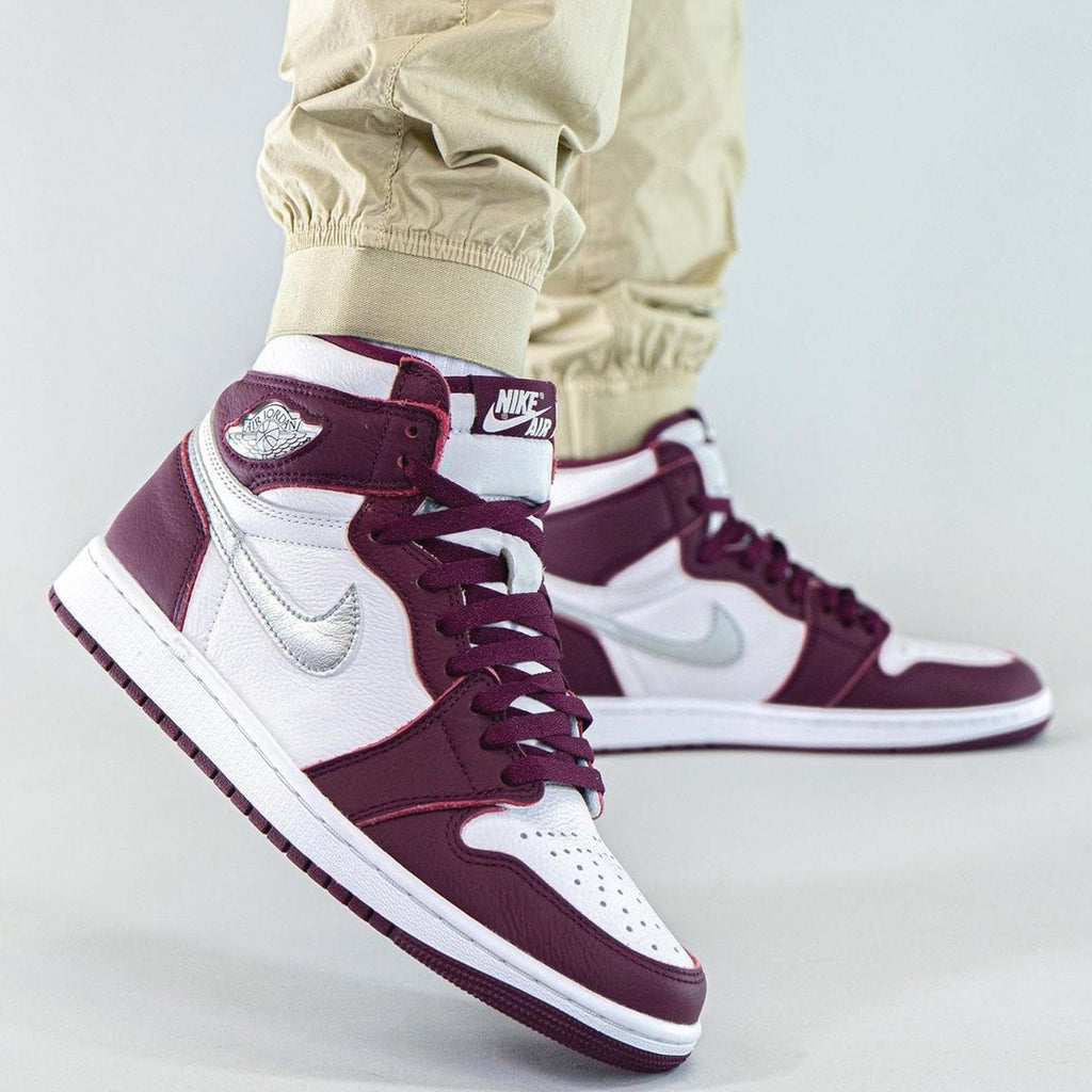 Air Jordan 1 Retro High OG 'Bordeaux' — UK 3 | EU 35.5 | US 3.5 — Lifestyle View