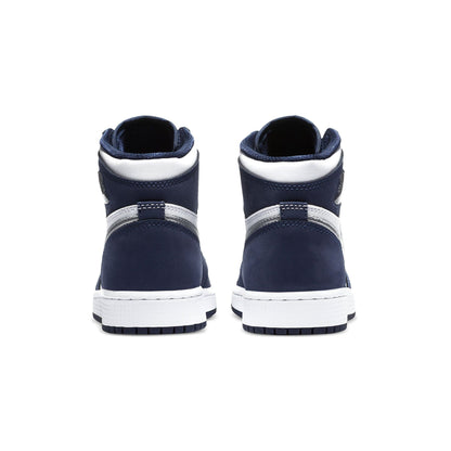 Air Jordan 1 Retro High co.JP GS 'Midnight Navy' 2020 — UK 13.5 | EU 32 | US 1Y — Back View
