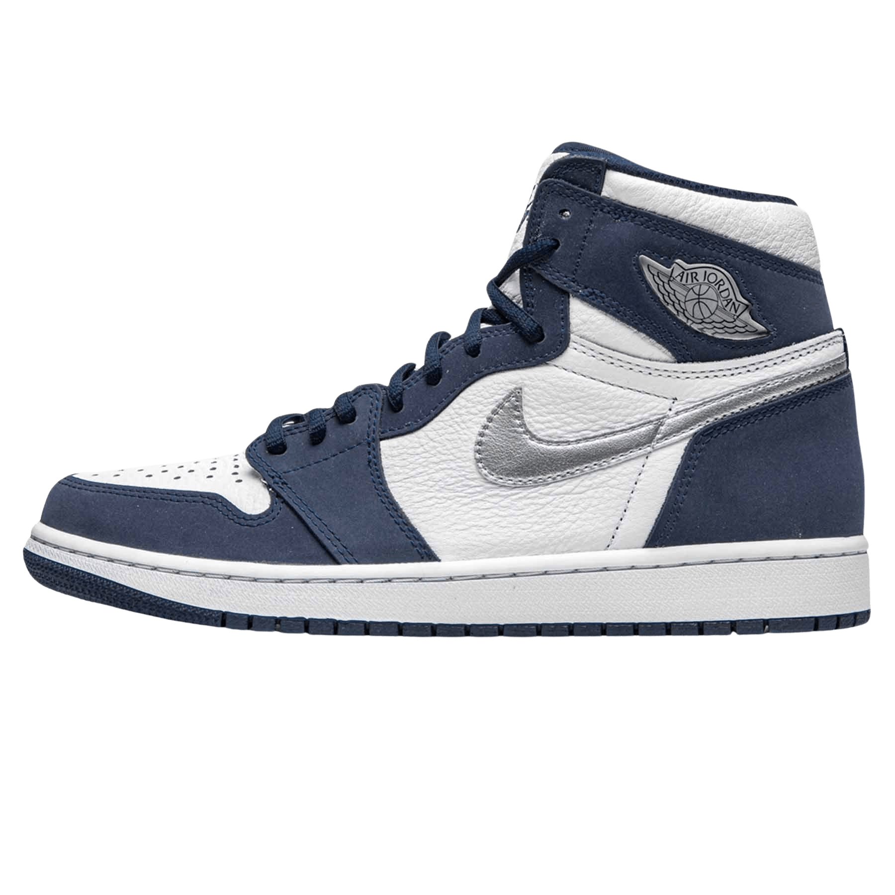 Air Jordan 1 Retro High co.JP 'Midnight Navy' 2020 — UK 3 | EU 35.5 | US 3.5 — Front View