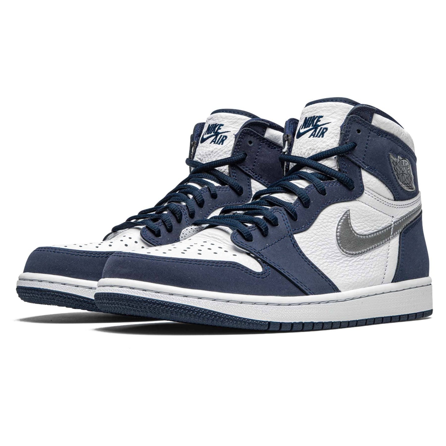 Air Jordan 1 Retro High co.JP 'Midnight Navy' 2020 — UK 3 | EU 35.5 | US 3.5 — Side View