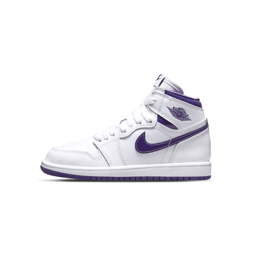 Air Jordan 1 Retro High OG PS 'Court Purple' — UK 10C | EU 27.5 | US 10.5C — Front View