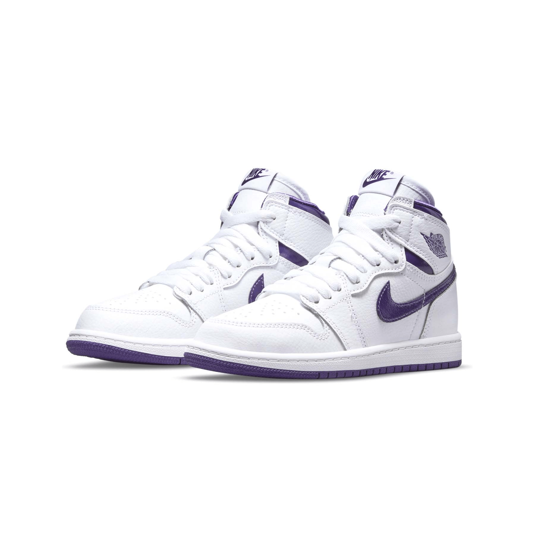 Air Jordan 1 Retro High OG PS 'Court Purple' — UK 10C | EU 27.5 | US 10.5C — Side View