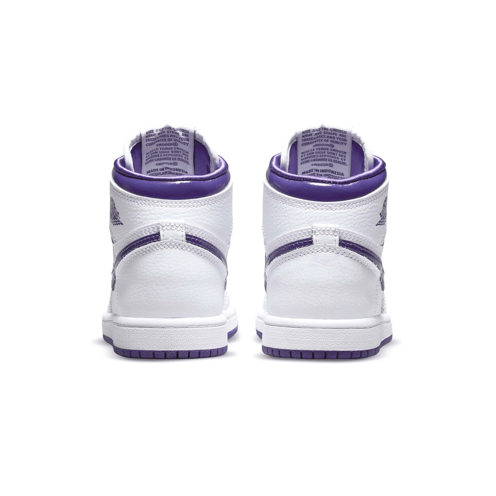 Air Jordan 1 Retro High OG PS 'Court Purple' — UK 10C | EU 27.5 | US 10.5C — Top View