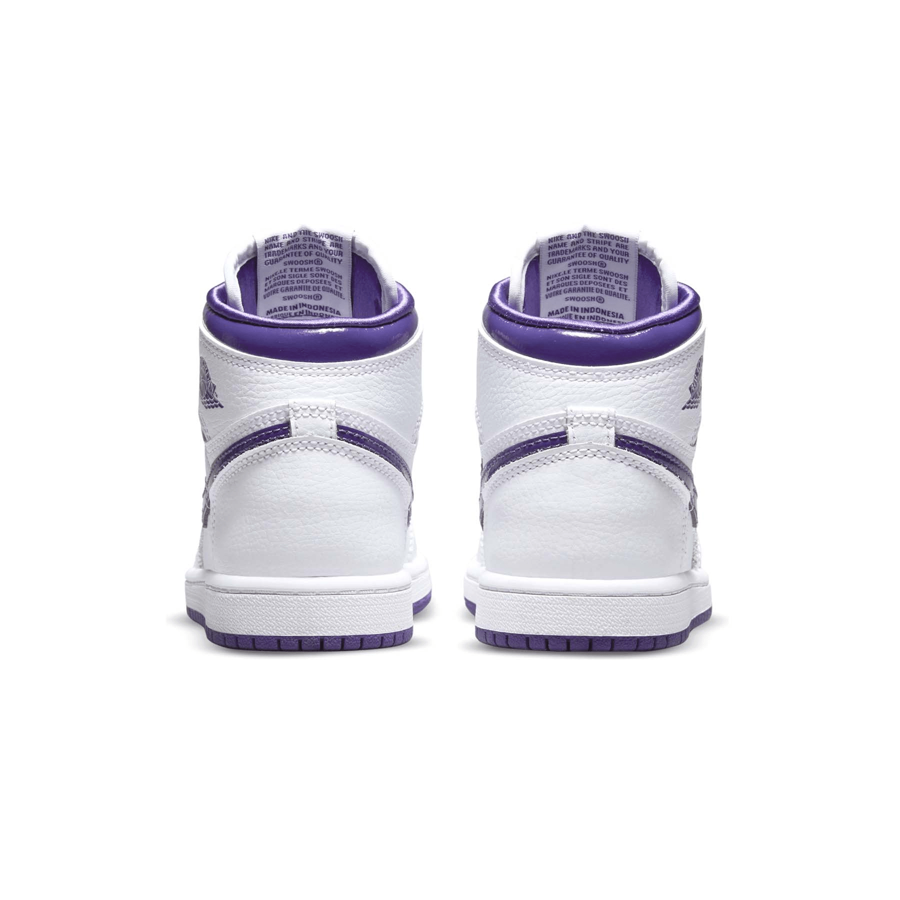 Air Jordan 1 Retro High OG PS 'Court Purple' — UK 10C | EU 27.5 | US 10.5C — Top View