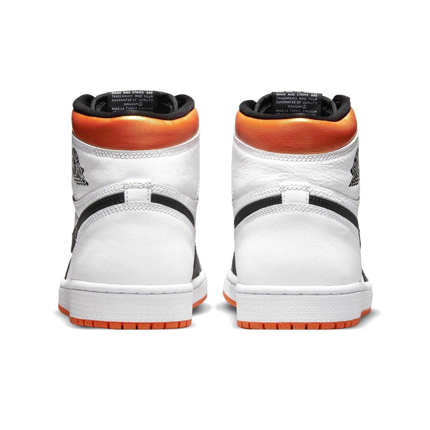 Air Jordan 1 Retro High OG 'Electro Orange' — UK 3 | EU 35.5 | US 3.5 — Top View
