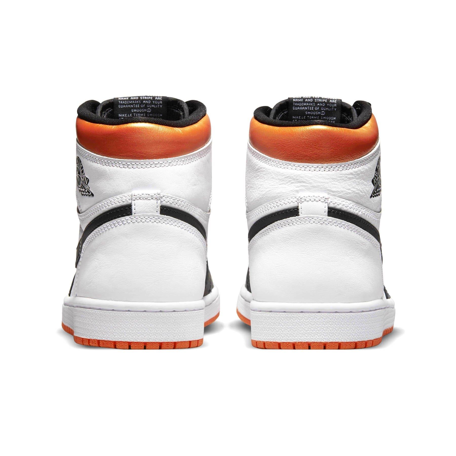 Air Jordan 1 Retro High OG 'Electro Orange' — UK 3 | EU 35.5 | US 3.5 — Top View
