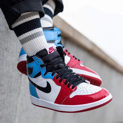 Les Twins x Air Jordan 1 Retro High OG 'Fearless' — 3 UK | 35.5 EU — Lifestyle View