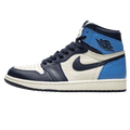 Air Jordan 1 Retro High OG 'Obsidian' UNC — UK 3 | EU 35.5 | US 3.5 — Front View
