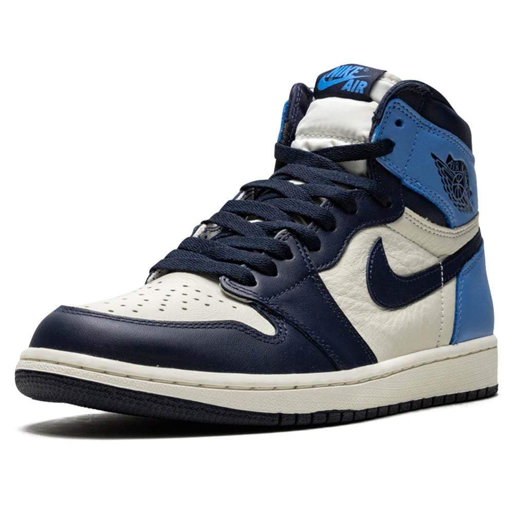 Air Jordan 1 Retro High OG 'Obsidian' UNC — UK 3 | EU 35.5 | US 3.5 — Back View